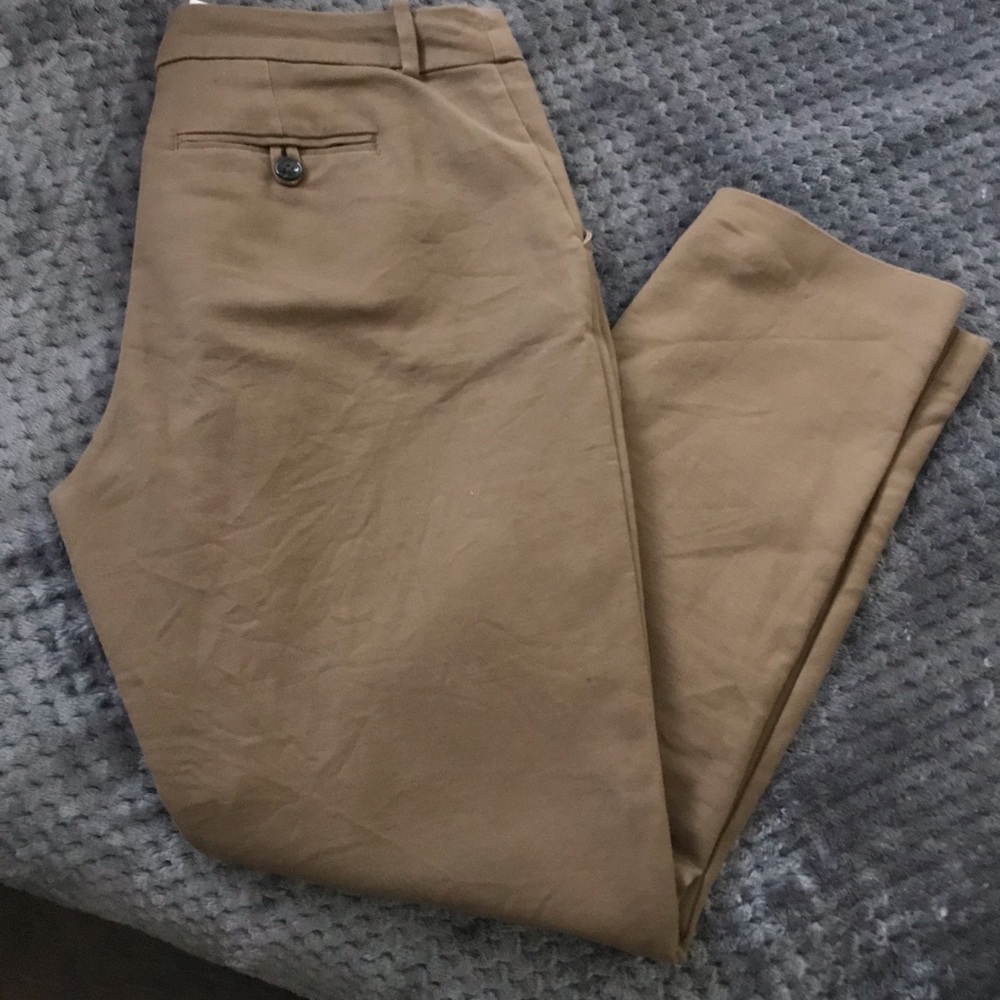 Tan Trousers